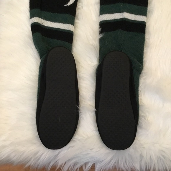 Michigan State Spartans sweater sock slippers - Picture 2 of 10